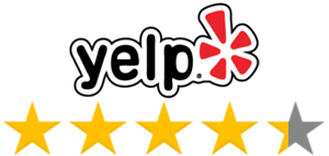 Excellent Ratings on Yelp